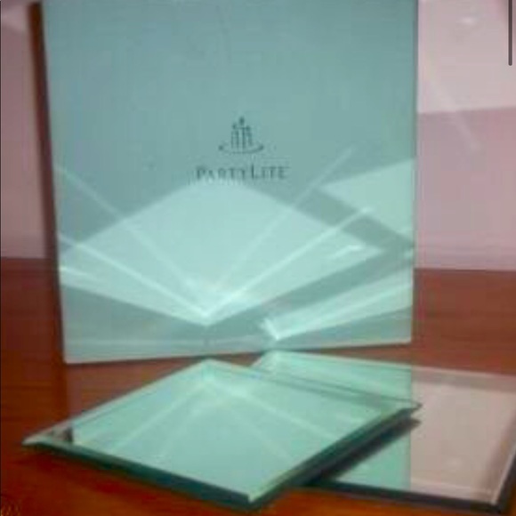 PartyLite Other - PartyLite Mirrored Coaster Set P7035
